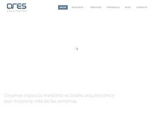 Tablet Screenshot of grupoares.com.mx